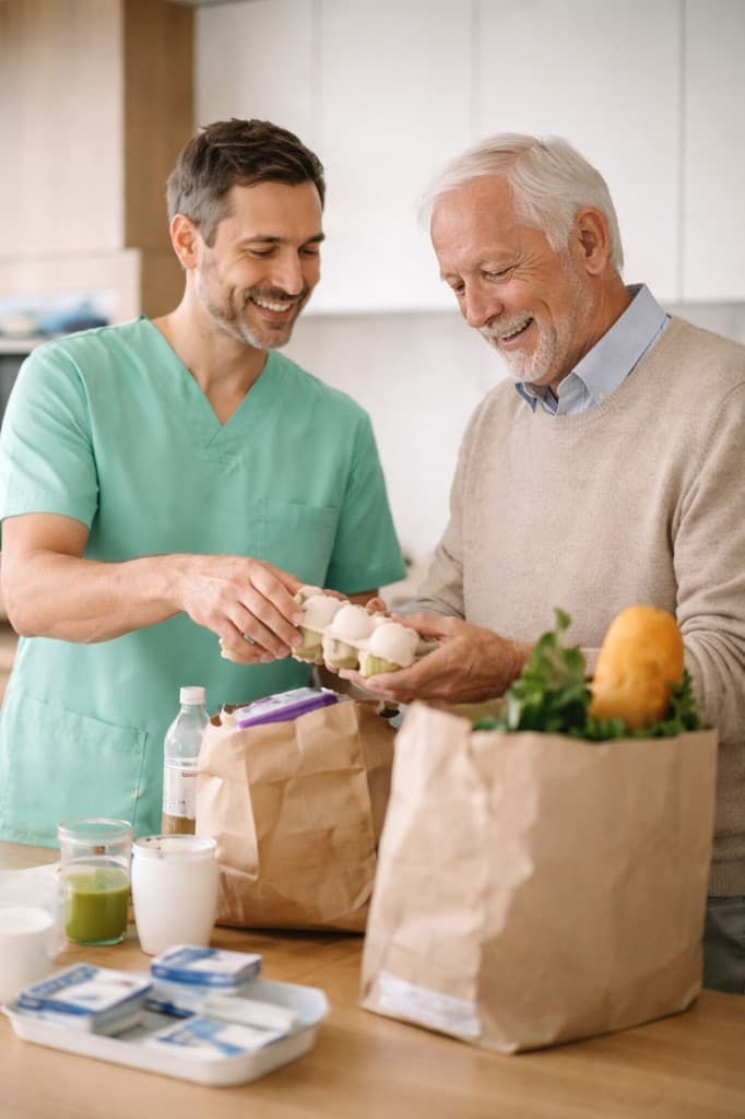 Hauswirtschaftliche Hilfe im vertrauten Zuhause